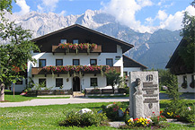 Urlaub auf dem Bauernhof, Mieming, Tirol, Österreich in der Pension Wallnöfer